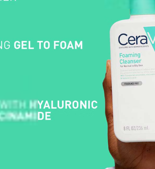 CeraVe Foaming Cleanser with Niacinamide for Normal to Oily Skin 473ml